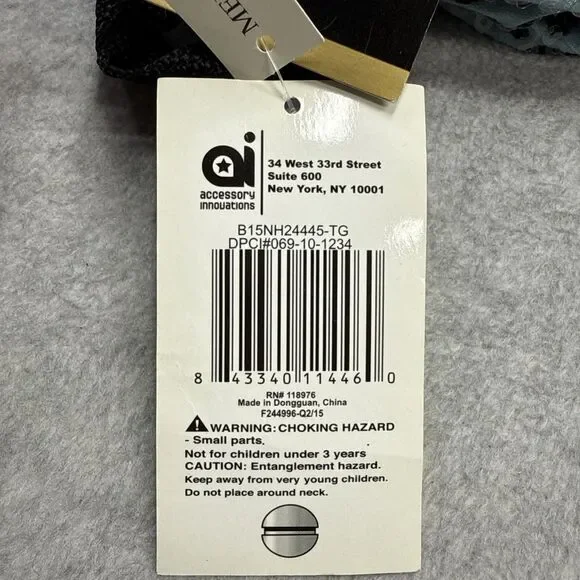 Accessory Innovations 17" Backpack Blue Sequin Iridescent Pad Back Lightweight - Picture 9 of 12